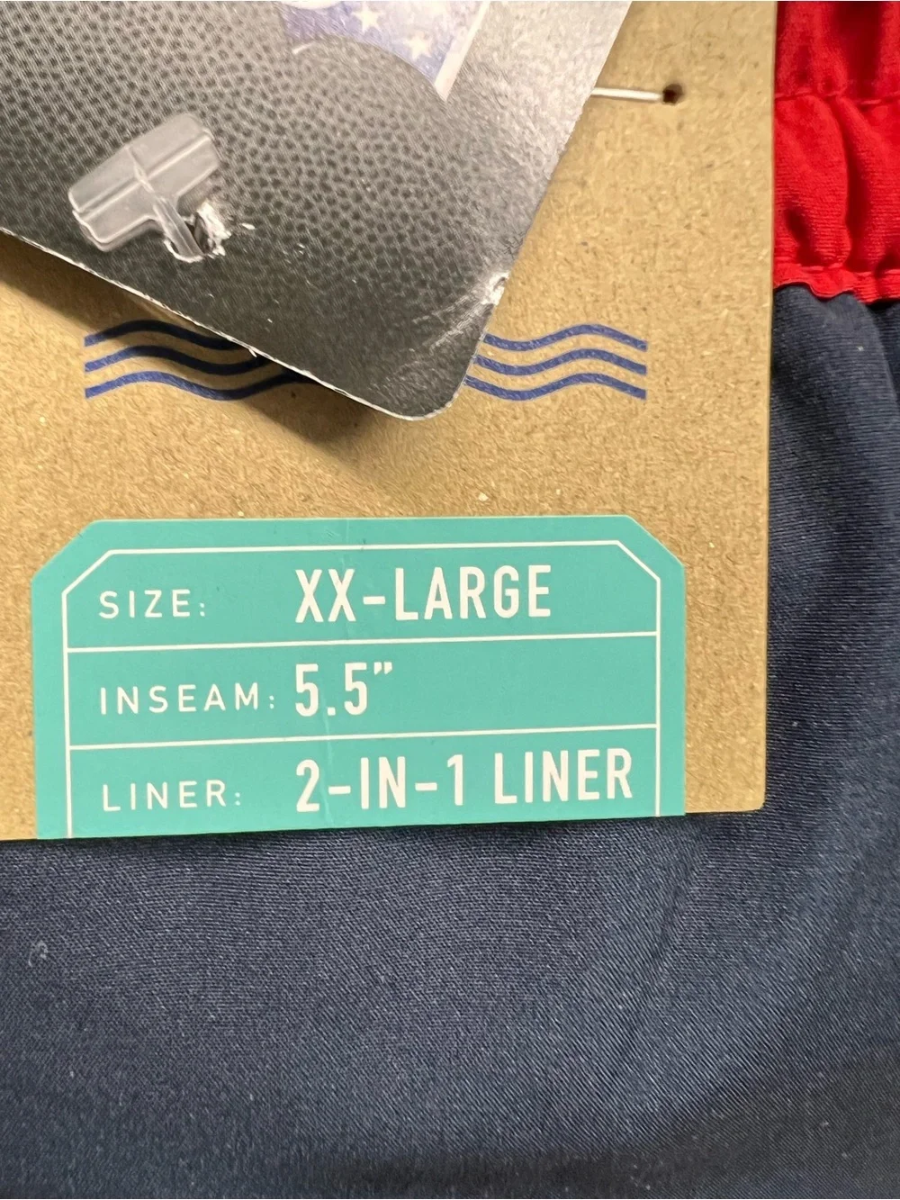 New Chubbies Houston Texans NFL Lined 5.5” Classic‎ Swim Trunks Shorts